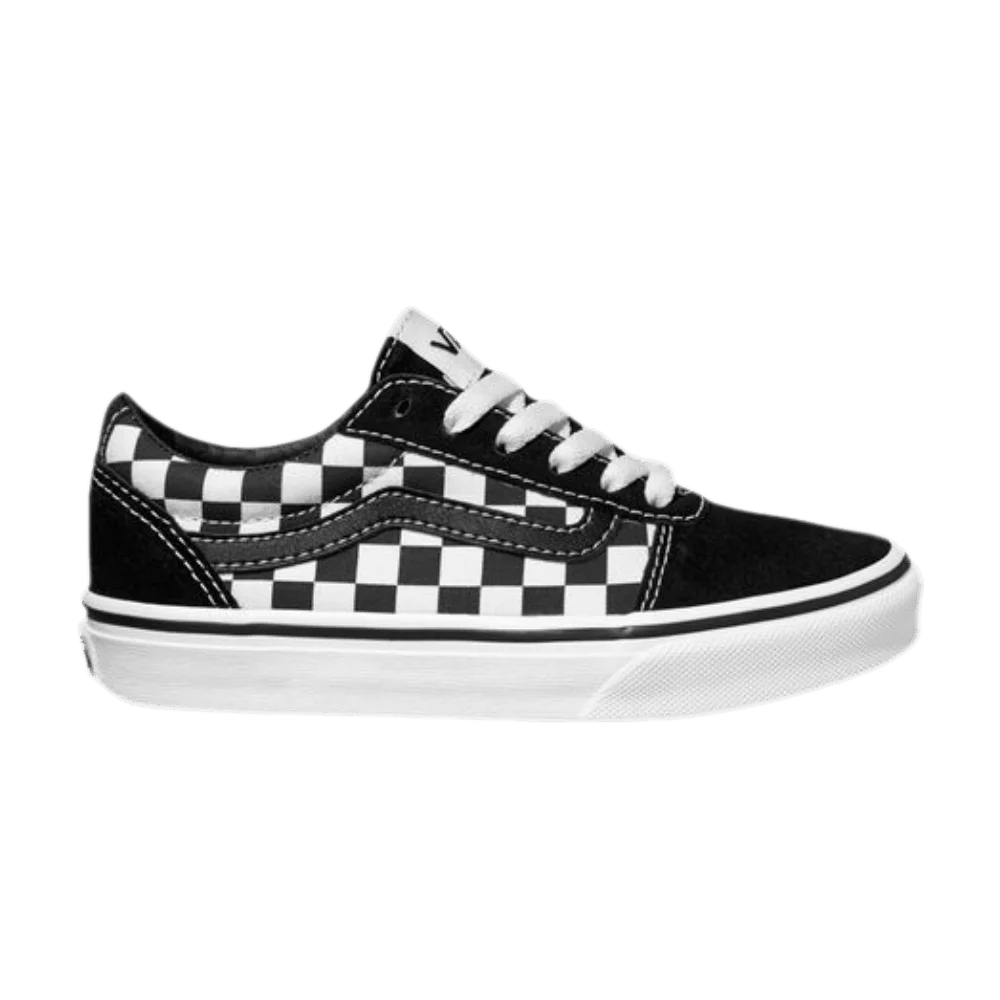 Krossovki-Vans-Ward-Kids-Checkered-Black-White