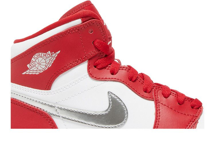 Кроссовки Air Jordan 1 Retro High GS 'Silver Medal'