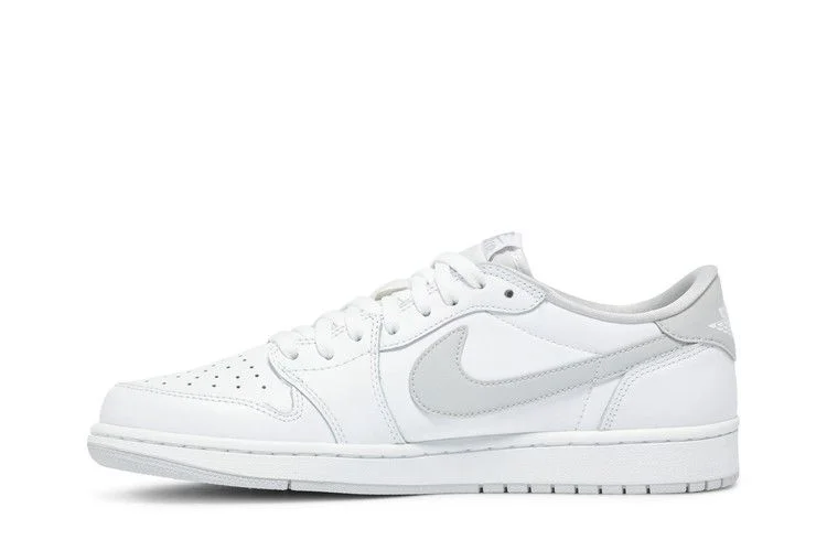 Кроссовки Air Jordan 1 Retro Low OG 'White Neutral Grey'