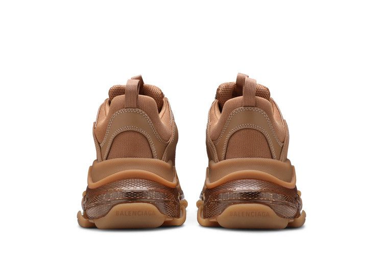 Кроссовки Balenciaga Triple S Sneaker 'Clear Sole - Light Camel'