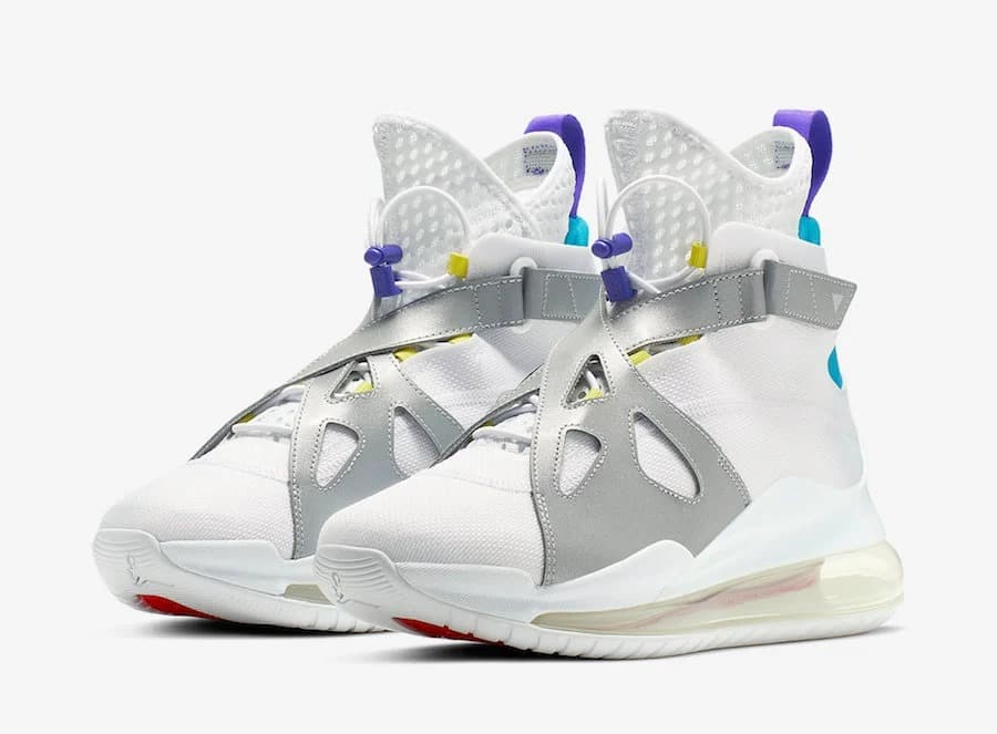 Кроссовки Wmns Jordan Air Latitude 720 White Aqua