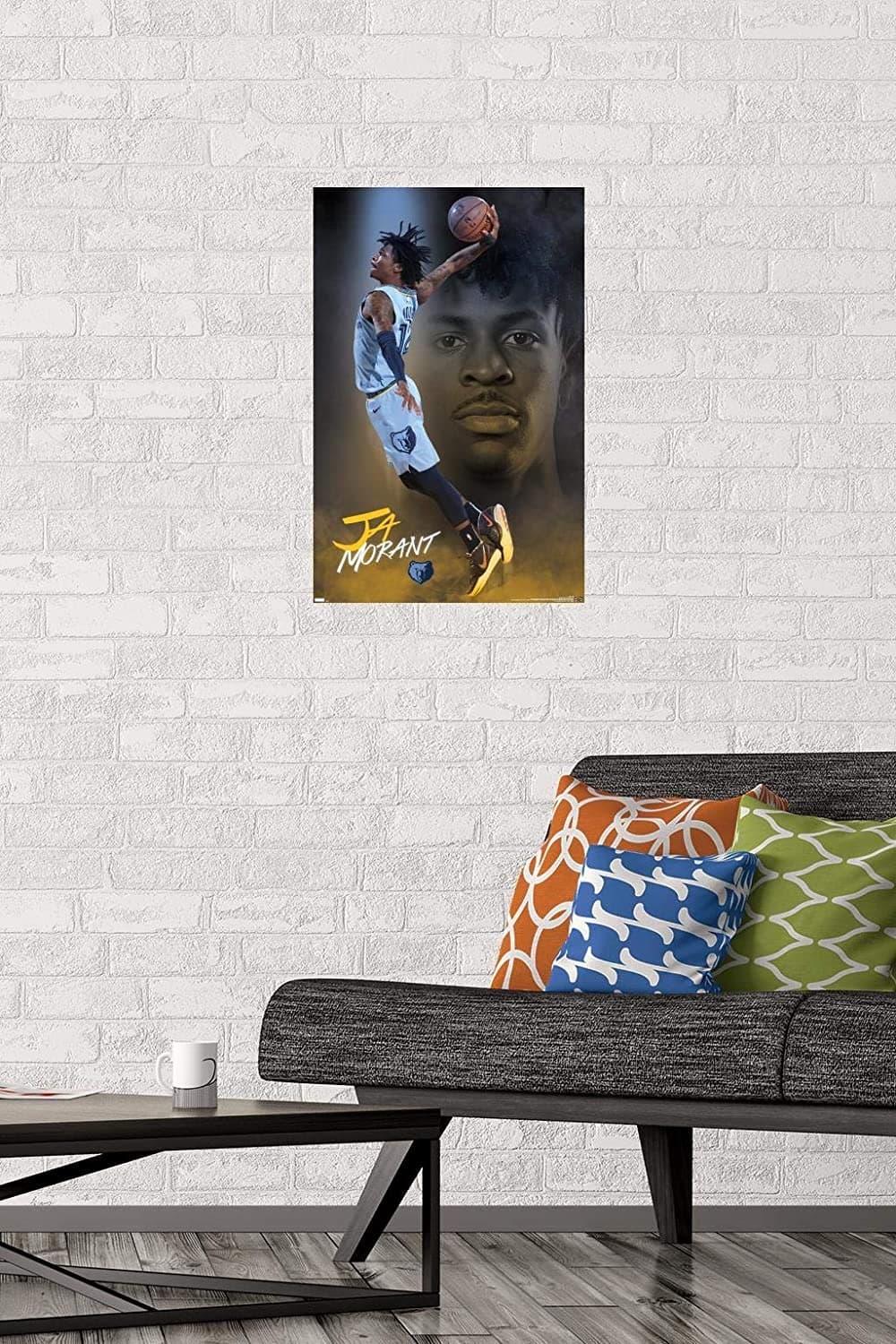 Настенный постер Ja Morant Memphis Grizzlies NBA Wall Poster