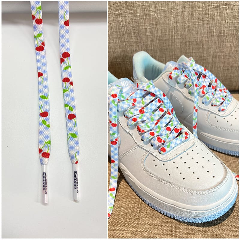 Шнурки Gorilla Guard Air Force 1 ’07 LX Cherry Blue Laces