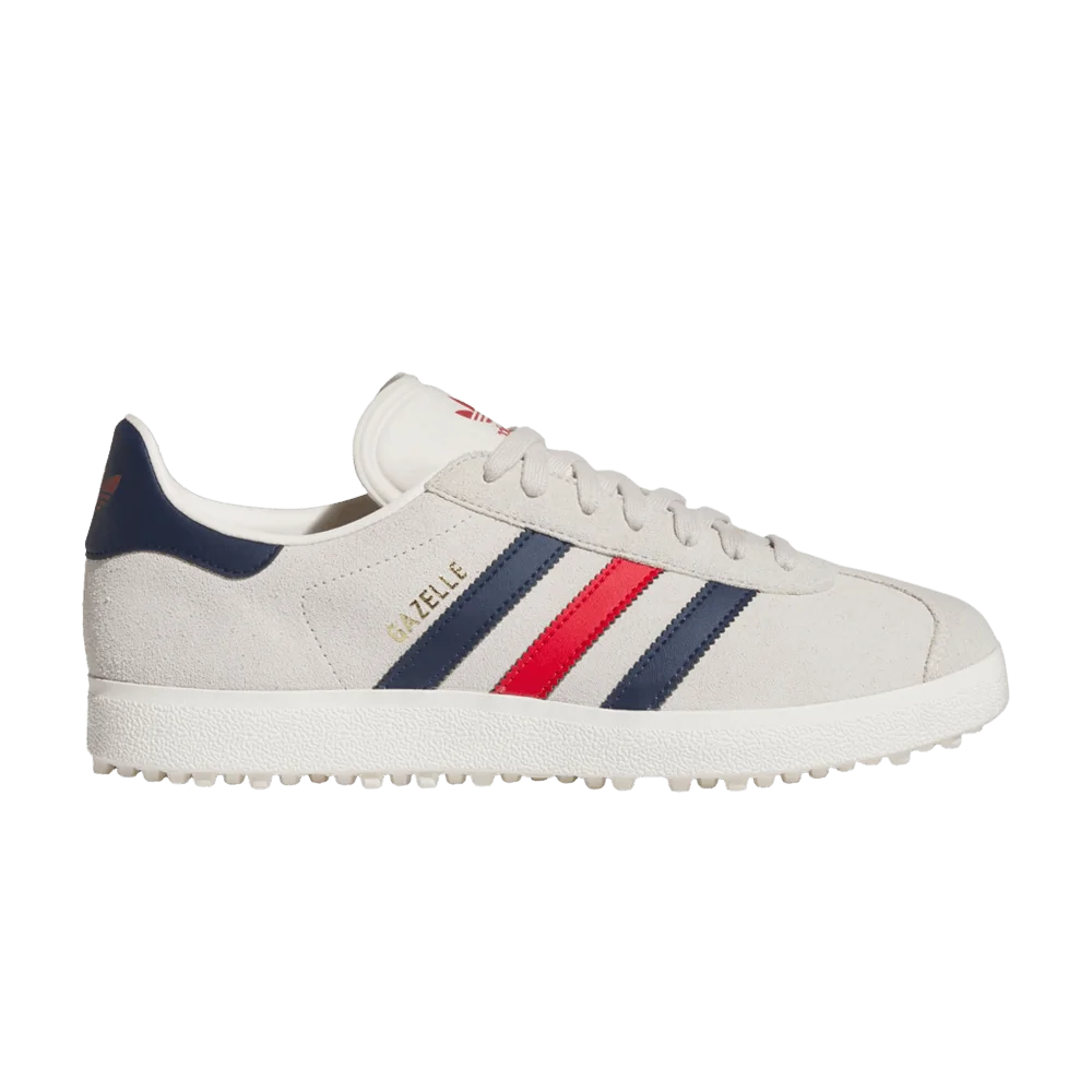 Кроссовки adidas Gazelle Spikeless Golf 'Alumina Night Indigo Scarlet'