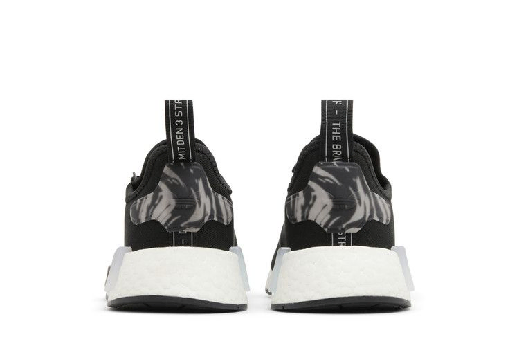 Кроссовки Adidas Wmns NMD_R1 'Black White Marble'