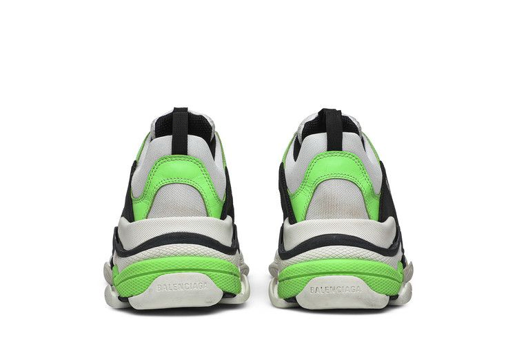 Кроссовки Balenciaga Triple S Sneaker 'White Green Fluo'