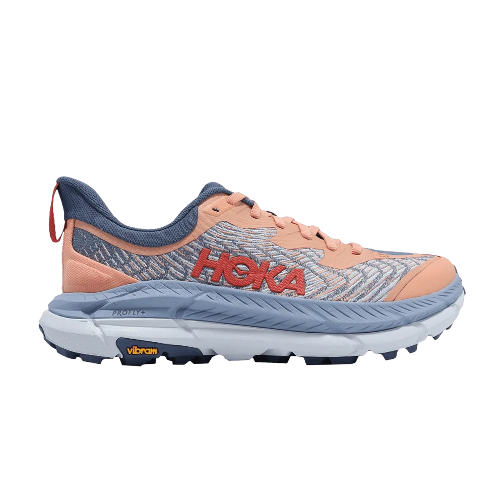 Кроссовки HOKA Wmns Mafate Speed 4 'Papaya Real Teal'