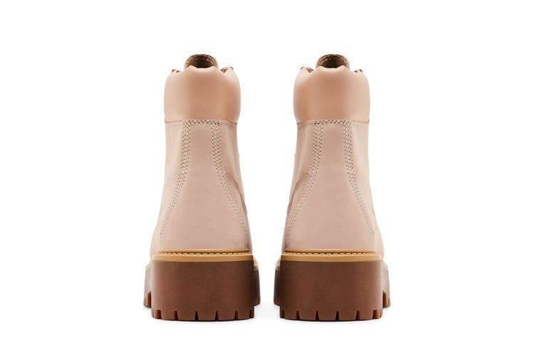 Timberland Wmns Stone Street 6 Inch Waterproof Platform Boot 'Light Pink'