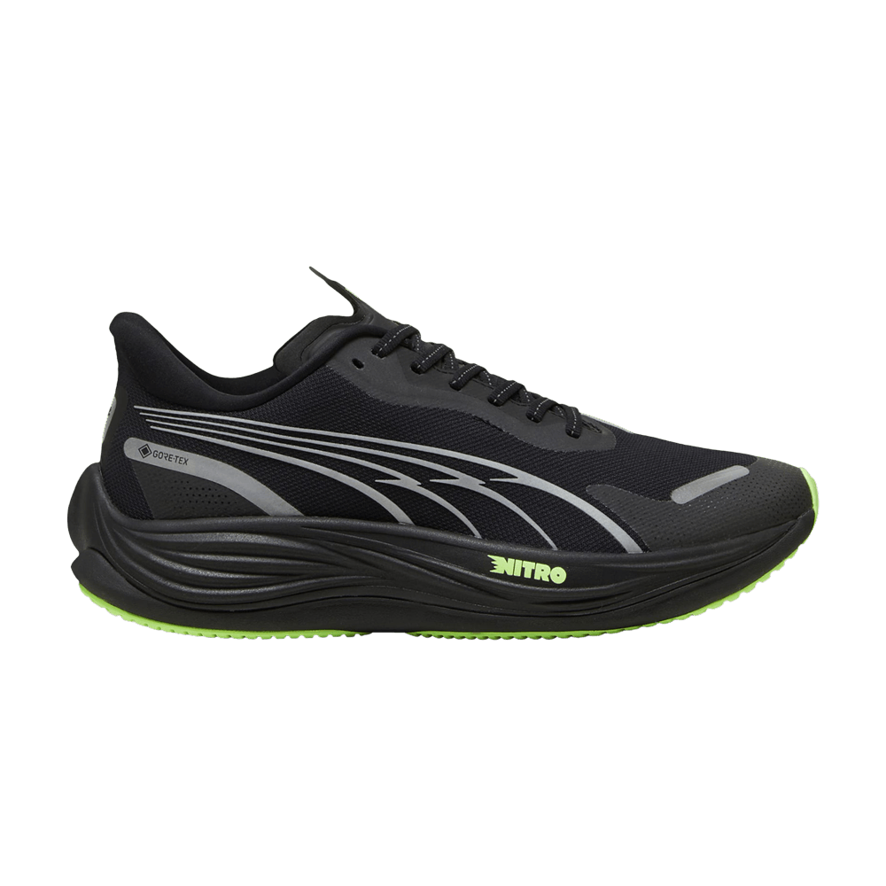 Кроссовки Puma Velocity Nitro 3 GORE-TEX 'Black Fizzy Apple'