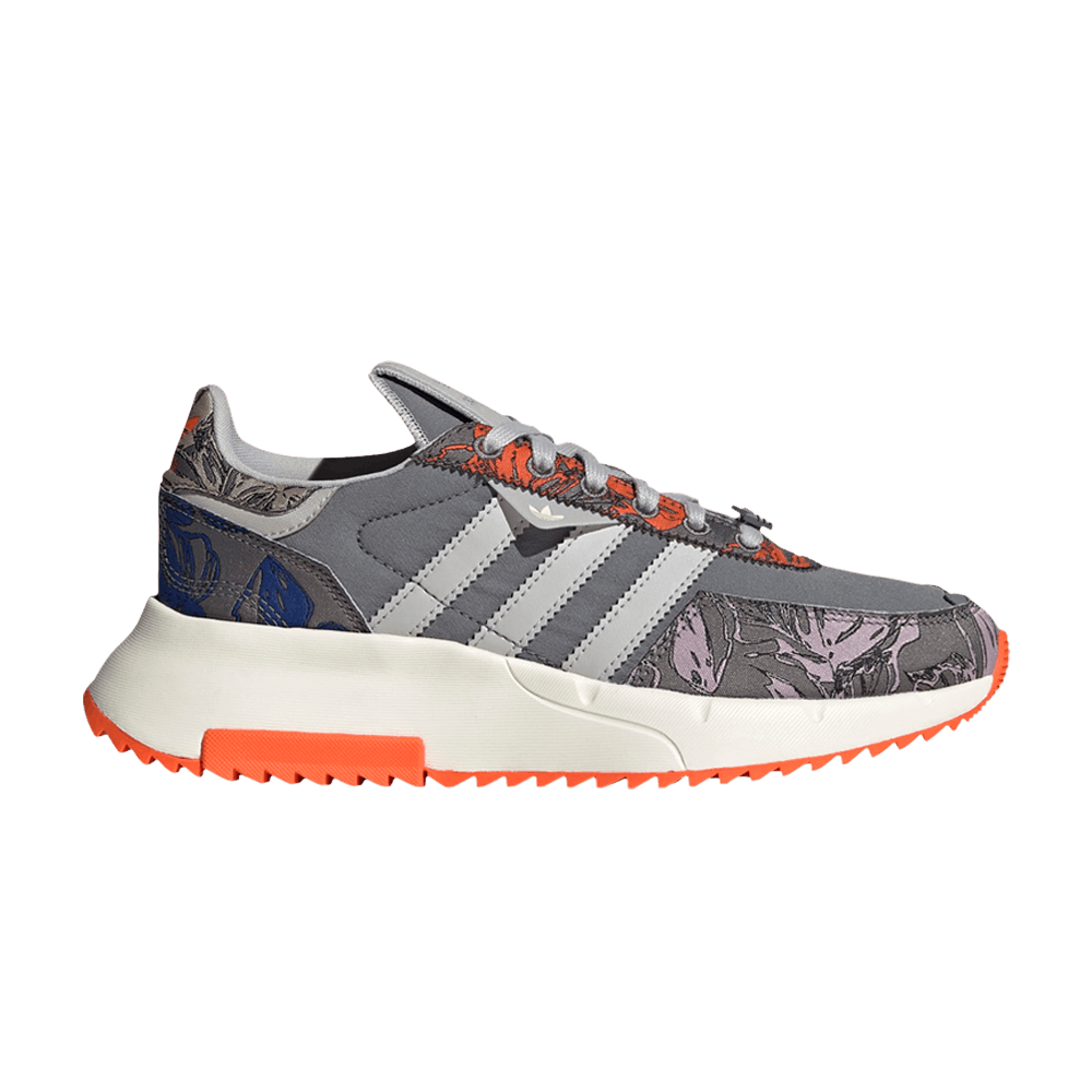Кроссовки Adidas Wmns Retropy F2 'Grey Orange Floral'