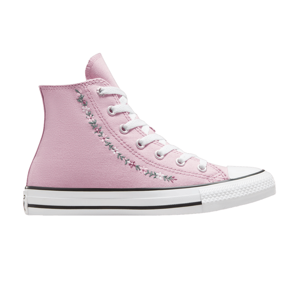 Кроссовки Converse Chuck Taylor All Star High GS 'Embroidered Feline Florals'