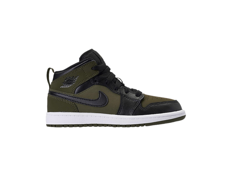 Air-Jordan-1-Mid-PS-Olive-Canvas