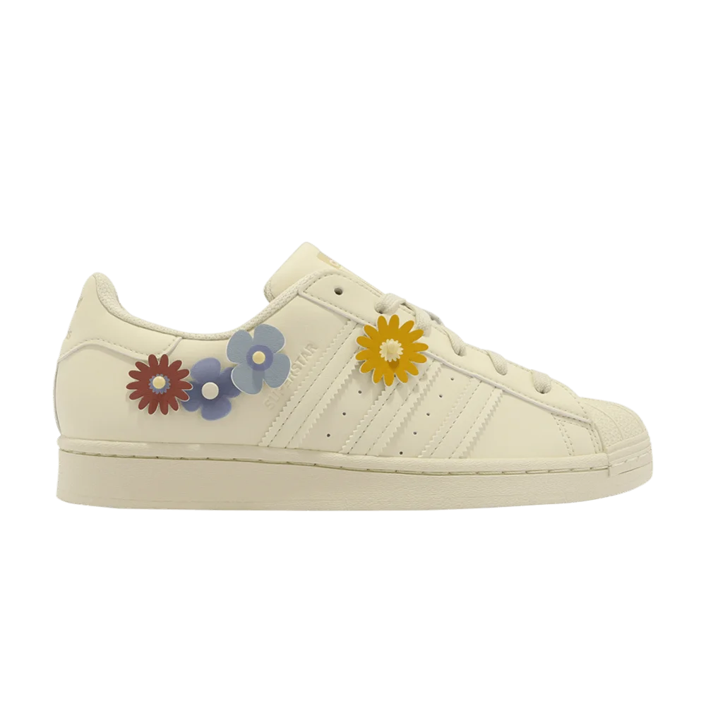 Krossovki-Adidas-Wmns-Superstar-Floral-Sand