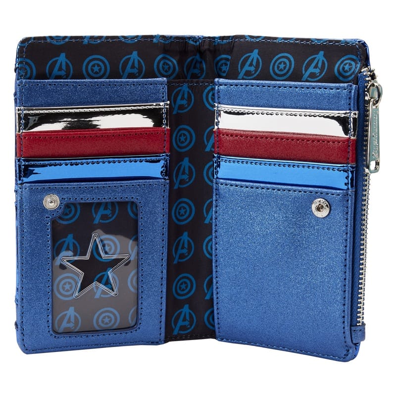 Marvel-Metallic-Captain-America-Cosplay-Flap-Wallet-2