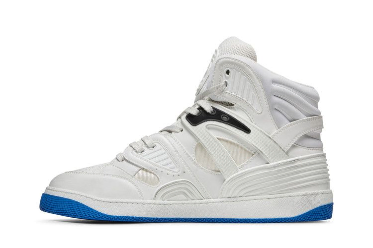 Кроссовки Gucci Basket High Sneaker 'White Blue'