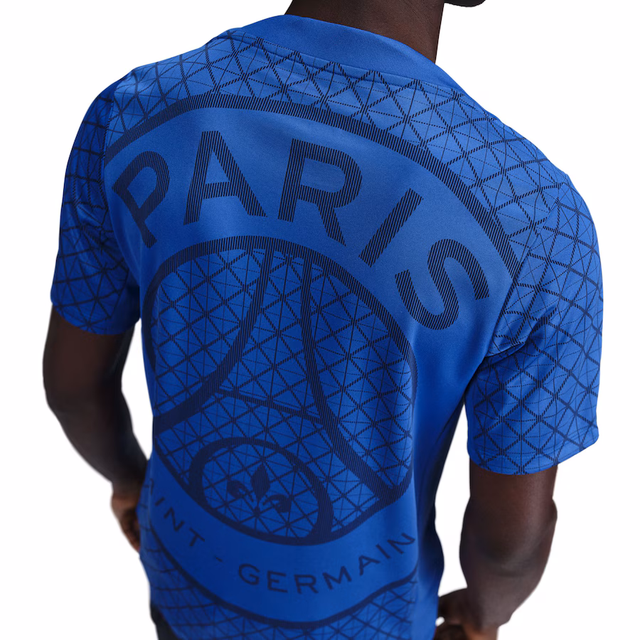 Футбольное джерси PSG Nike Pre Match Top - Blue