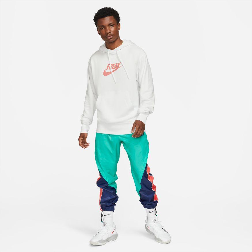 Худи Nike Giannis Antetokounmpo Freak Logo Hoodie White