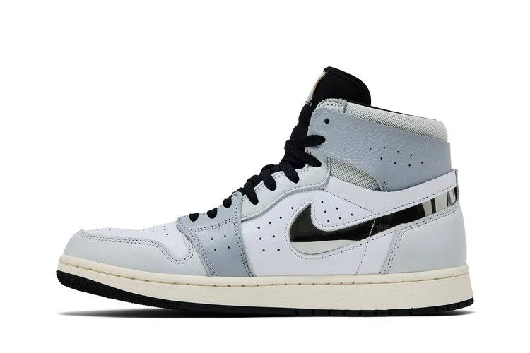 Кроссовки Wmns Air Jordan 1 High Zoom Comfort 2 'Chrome Swoosh'