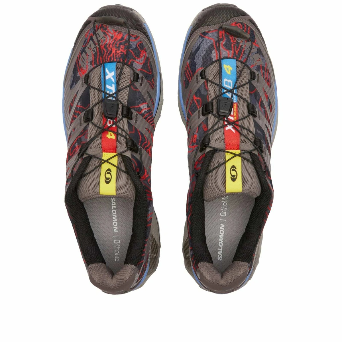 Кроссовки Salomon XT-4 OG Topography - Black Plum Kitten