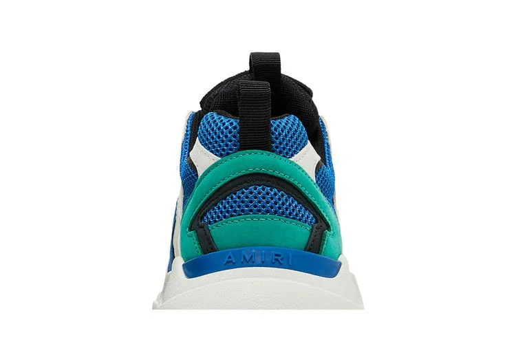 Кроссовки Amiri Bone Runner 'White Black Teal'