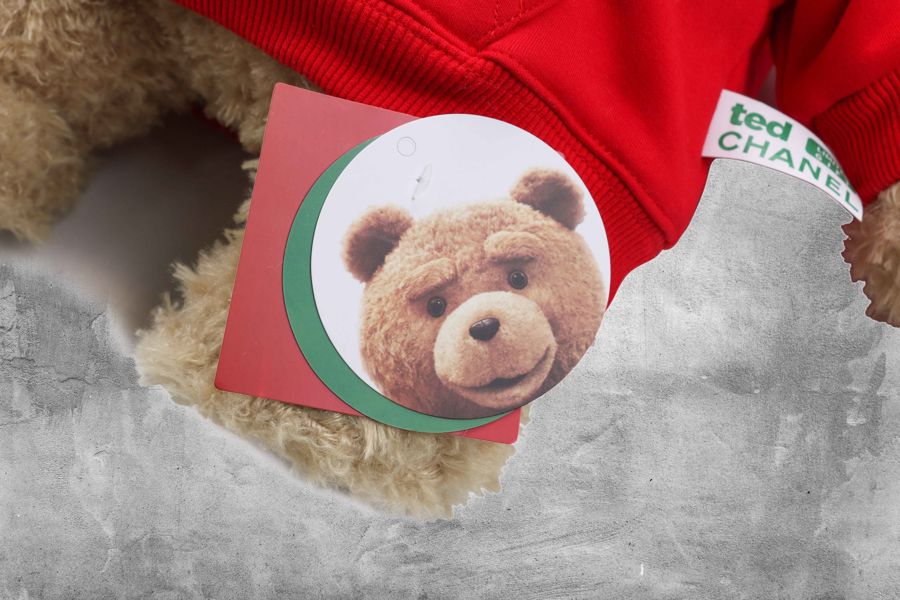 Игрушка 2019 Chanel x Ted Red Toy
