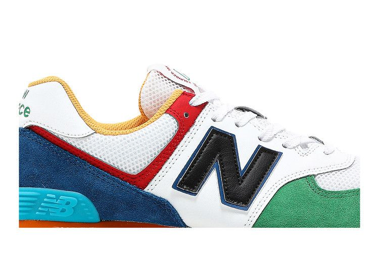 Кроссовки New Balance 574 Rugged 'White Varsity Green'