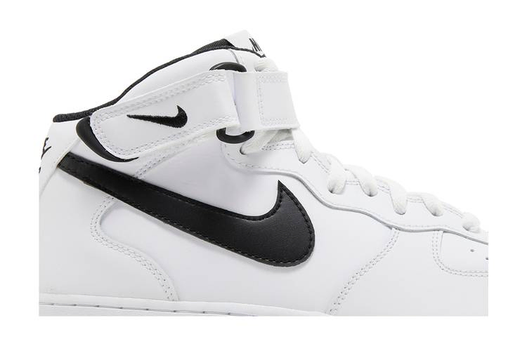 Кроссовки Nike Air Force 1 Mid '07 'White Black'