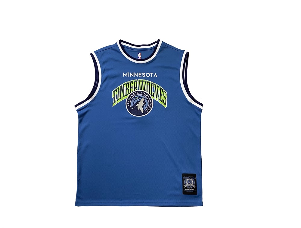 Баскетбольная джерси Buck Up Minnesota Timberwolves Teal Jersey
