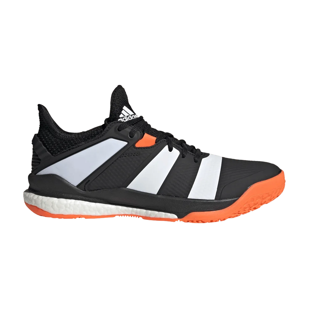 Кроссовки Adidas Stabil X 'Black Solar Orange'