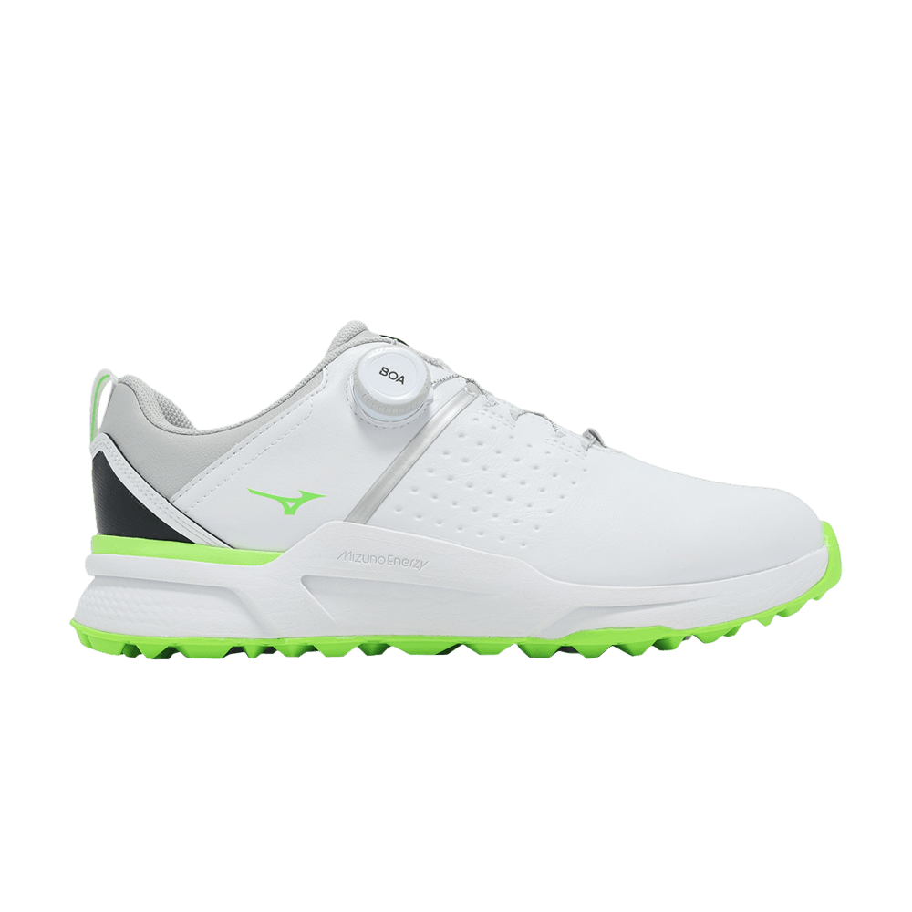 Кроссовки Mizuno Hazard Enerzy BOA 4E Extra Wide 'White Green'