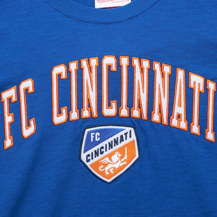 Футболка Mitchell & Ness Royal FC Cincinnati Legendary Current Slub T-Shirt