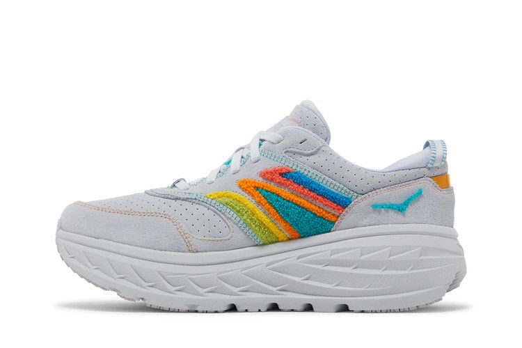 Кроссовки HOKA Bondi L 'Embroidery Pack - Arctic Ice'