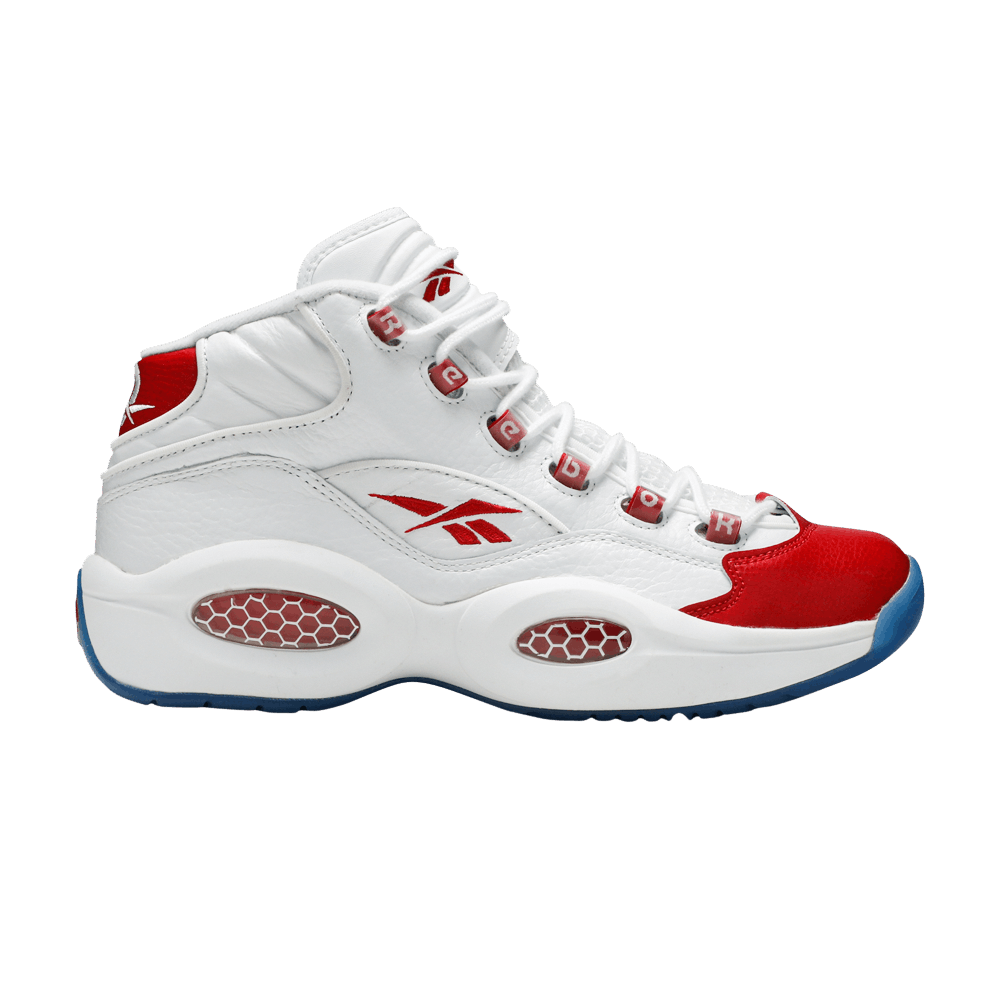 Кроссовки Reebok Question Mid 'White Pearlized Red'