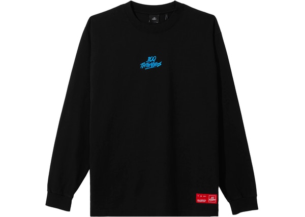 Футболка 100 Thieves Infinite L/S T-shirt Black