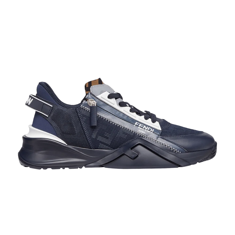 Krossovki-Fendi-Flow-Slip-On-Blue