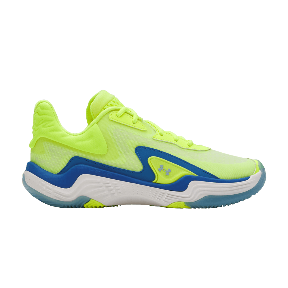 Кроссовки Under Armour Spawn 7 'High Vis Yellow Blue Atlantis'