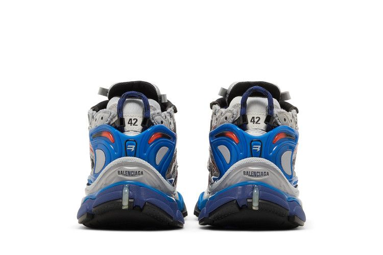 Кроссовки Balenciaga Runner Sneaker 'Grey Red Blue'