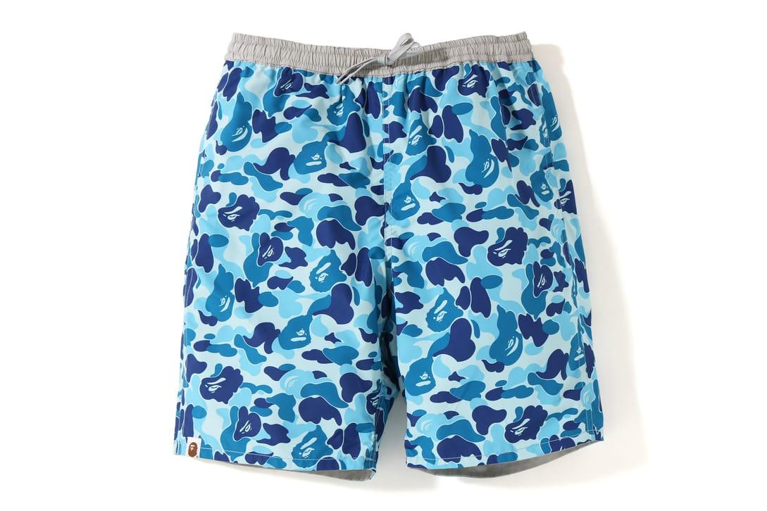 Спортивные шорты BAPE ABC Reversible Shorts Grey/Blue