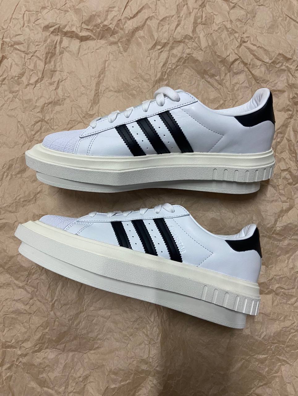 Кроссовки Ivy Park x adidas Superstar Platform 'Cloud White'