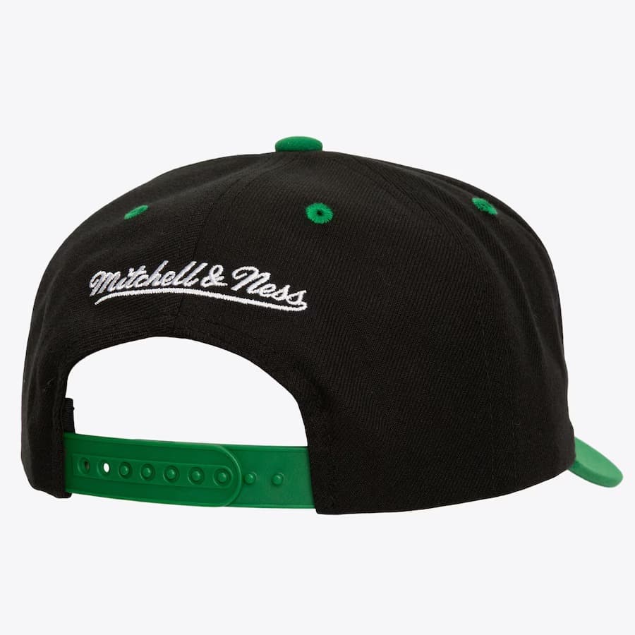 Mitchell-Ness-Black-Boston-Celtics-Wavy-Pro-Crown-Snapback-Hat-1