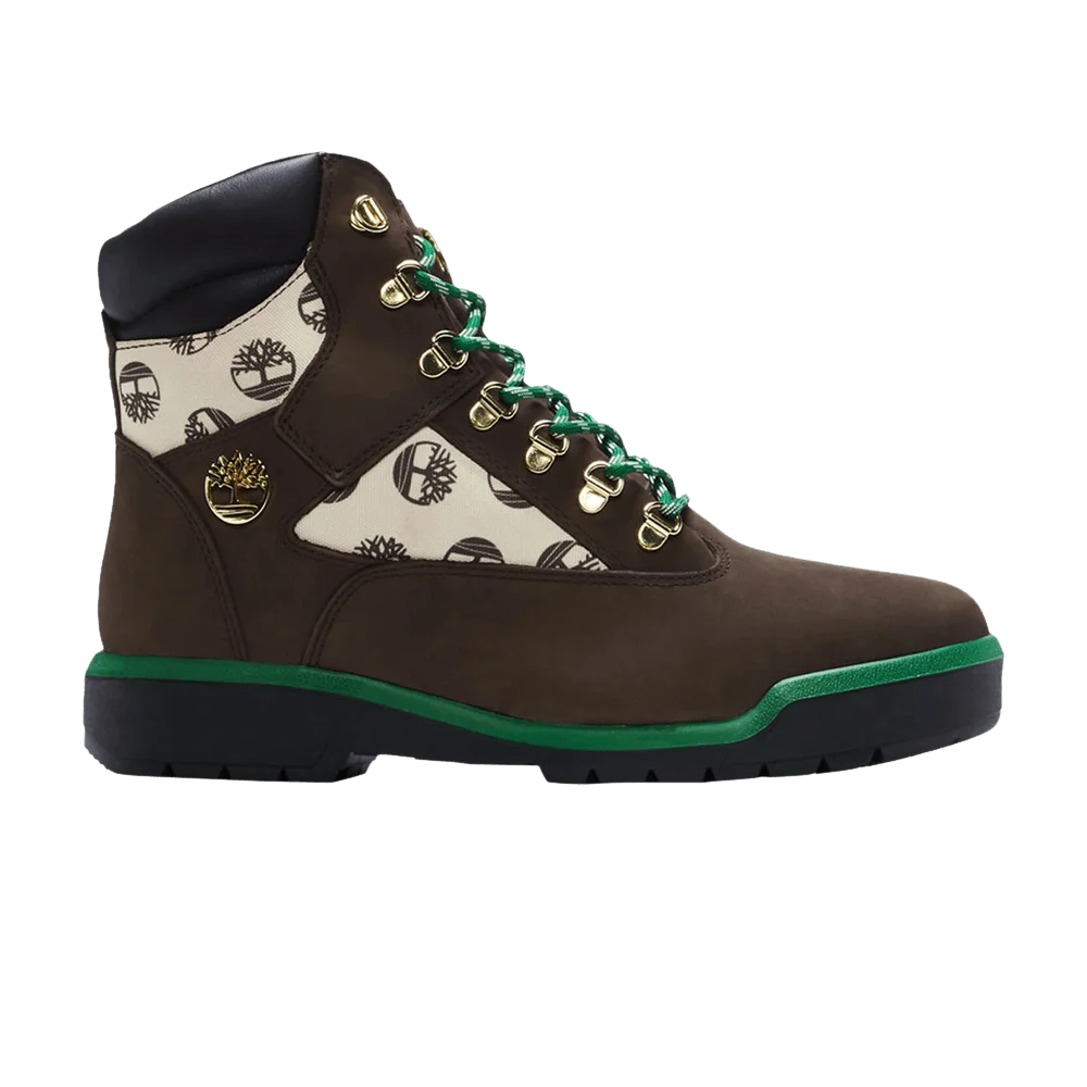 Timberland-6-Inch-Field-Boot-Allover-Logo-Dark-Brown-Snipes-Exclusive