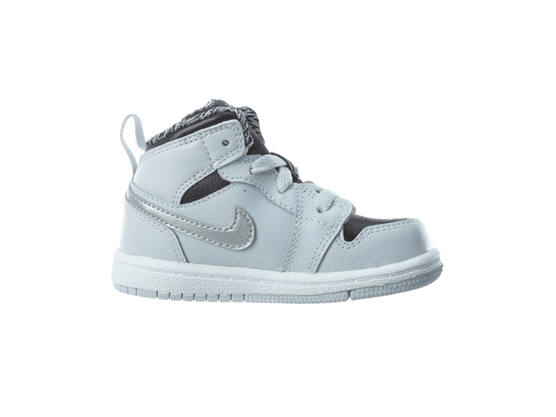 Кроссовки Air Jordan 1 Mid TD Platinum Silver