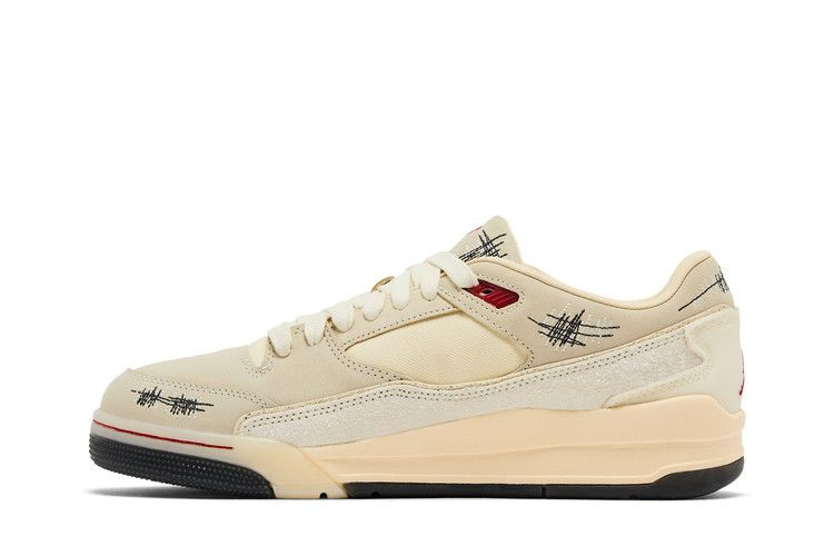 Кроссовки Who Decides War x Air Jordan Wmns Jordan Flight Court 'The World Is Your Court - Crèpe'