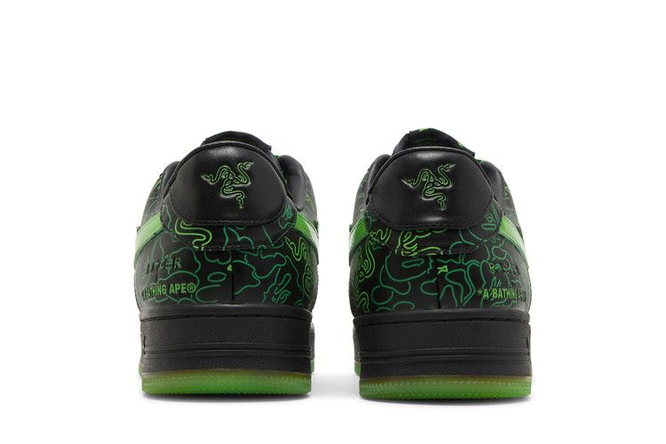 Кроссовки Razer x Bapesta Low M2 'Neon Camo'