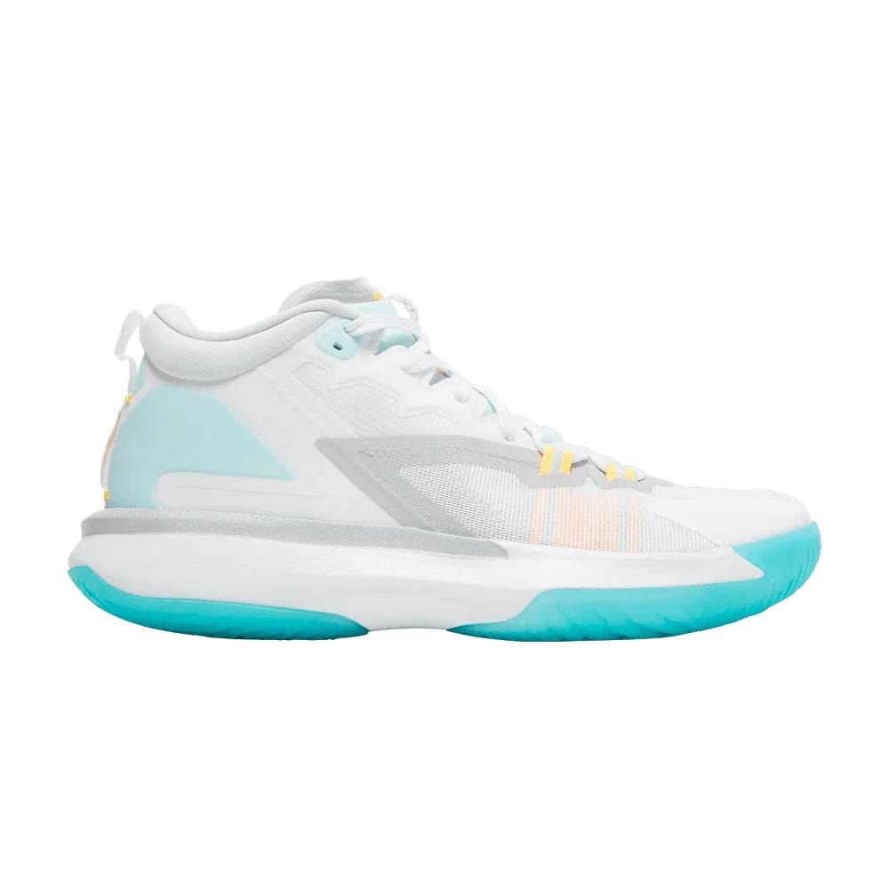 Krossovki-Air-Jordan-Zion-1-White-Dynamic-Turquoise