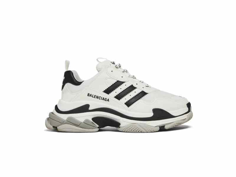 Adidas x Balenciaga Triple S Sneaker White