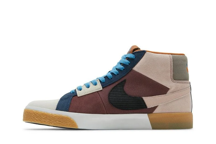 Кроссовки Nike Zoom Blazer Mid Premium SB 'Mosaic Pack - Dark Wine'
