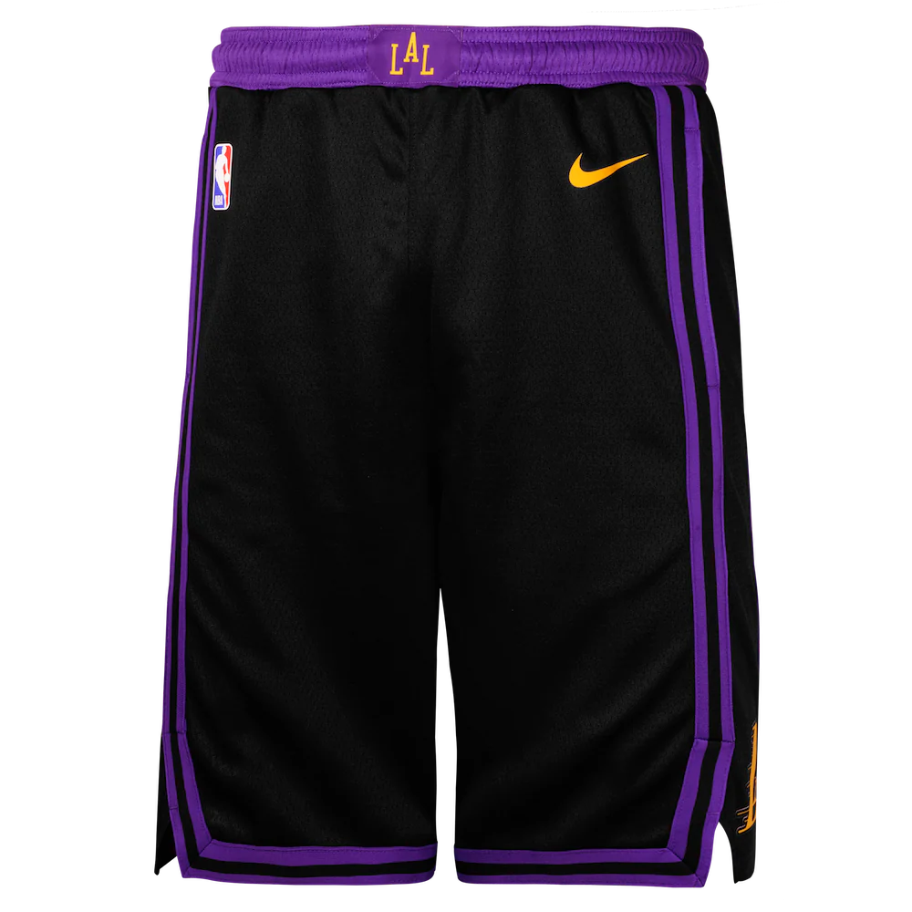 Спортивные шорты Nike Los Angeles Lakers 2024 City Edition Swingman Youth NBA Shorts