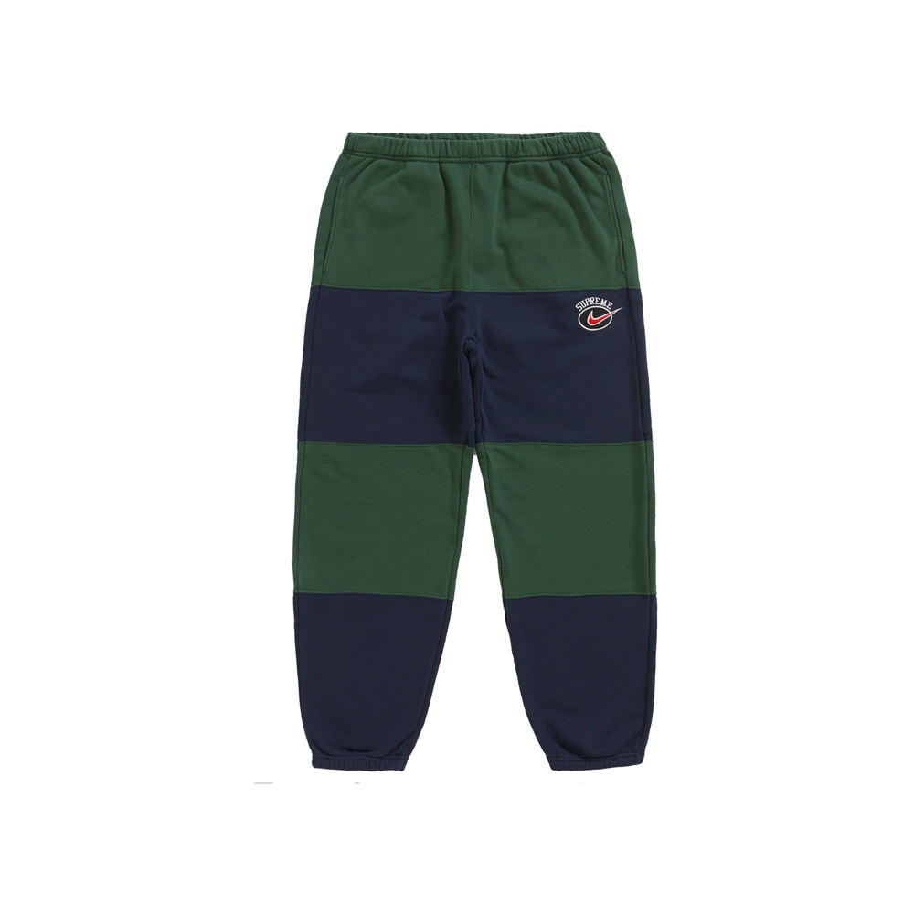 Спортивные штаны Supreme x Nike Stripe Sweatpant Navy