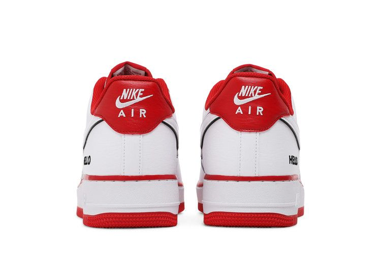 Кроссовки Urbanstar x Nike Air Force 1 '07 LX 'HELLO Pack - White University Red'